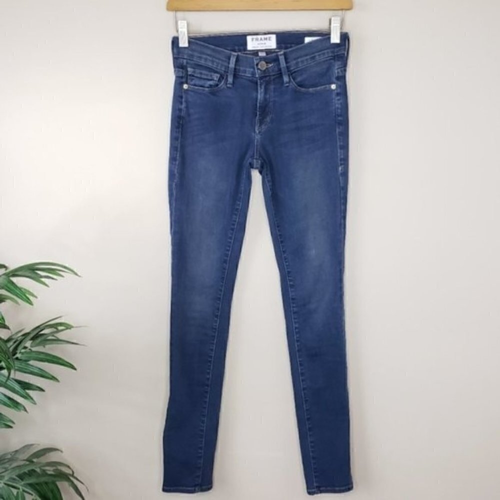 Frame Denim Le Skinny de Jeanne Jeans Size 25 Low Rise